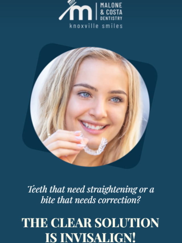 The clear solution is Invisalign!